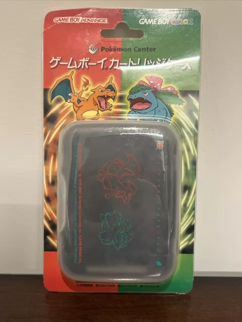 2004 Japan Pokémon Center FireRed LeafGreen Game Boy Advance / Color Case RARE