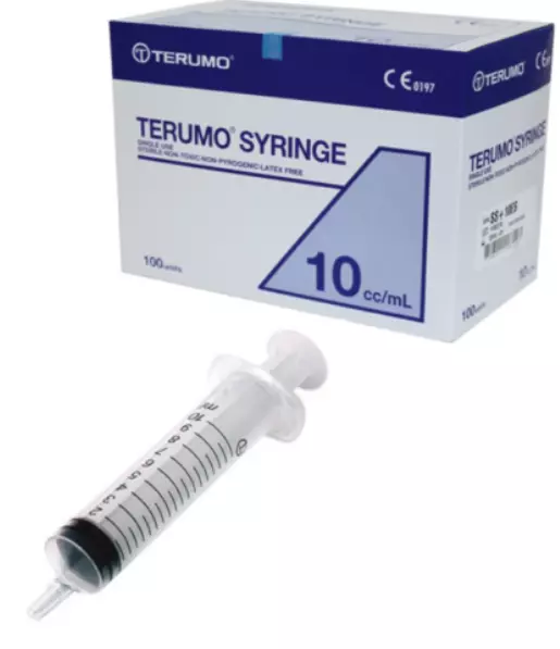 Terumo Sterile Syringes - 5ml Luer Slip HYPODERMIC medical injection