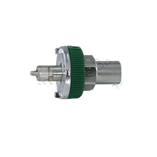 Gas Fitting Ohmeda Male Quick-Connect x 1/8" NPT Female, O2 Oxygen