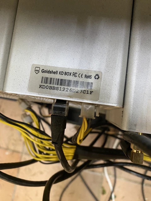Goldshell KD BOX Miner, Global Shipping, No PSU & No Reserve!