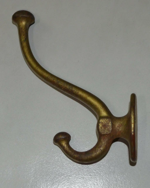 Set 5 Antique Cast Iron Matching Wall Coat Hooks 4