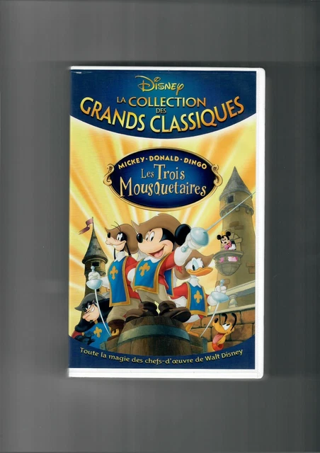 vhs-grands-classiques-disney-les-trois-mousquetaires-eur-4-95