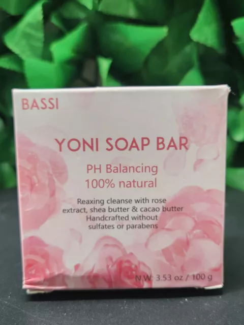 BASSI NATURAL YONI Bar Soap PH Balanced Rose 3.53 Oz $13.49 - PicClick