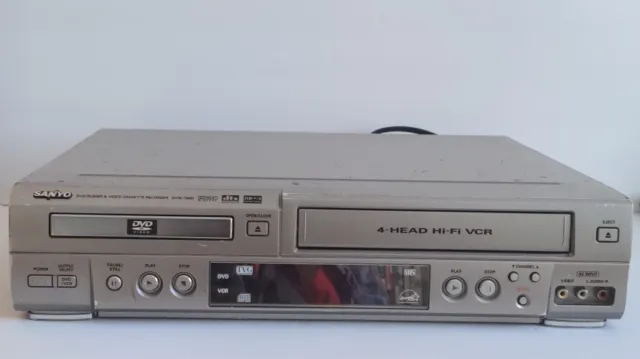  Insignia IS-DVD040924 reproductor de DVD/VCR Combo DVD Video  Cassette Recorder 4 Head Hi Fi Stereo : Electrónica