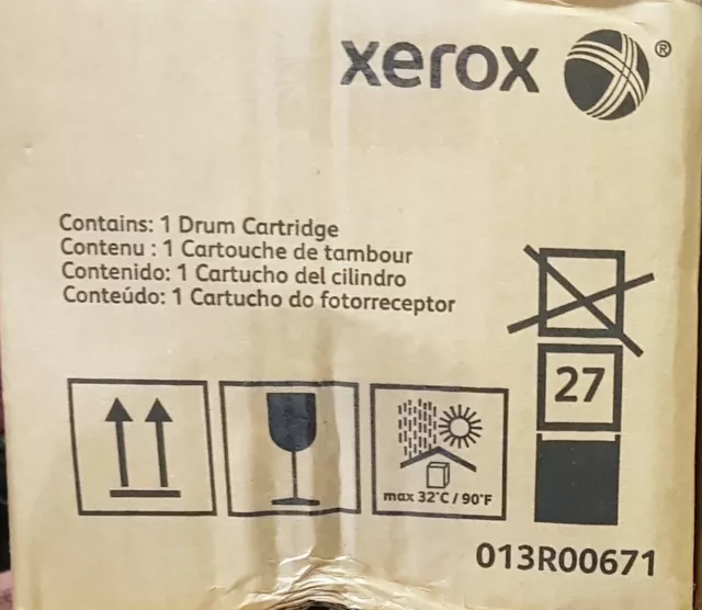 Xerox 013R00671 Genuine Black Drum Cartridge