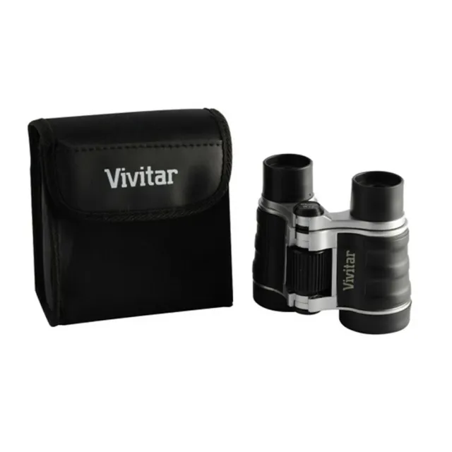 Brand New Vivitar 5 x 30 Binoculars w/ Carrying Case Compact Small Lightweight B