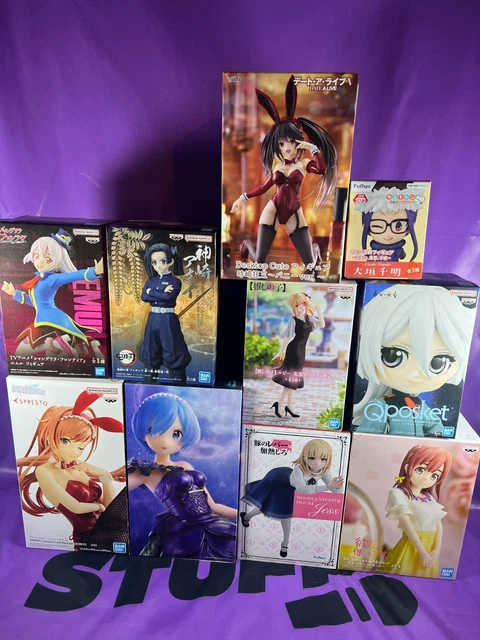 LOT DE 4 figurines Sakura Miku neuves, non ouvertes, lot de 4 types EUR