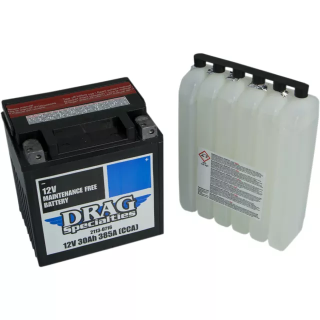 Batterie avec Liquide YIX30L YTX30L 12V-30Ah HARLEY DAVIDSON FLT FLH 1450 1580