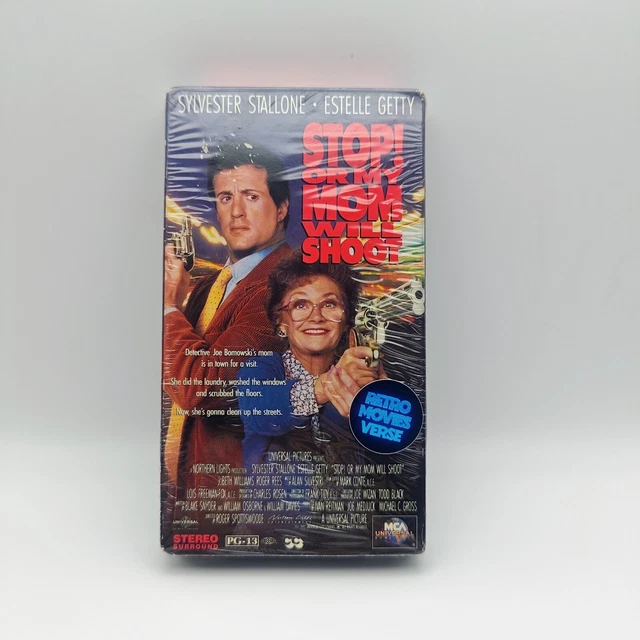 STOP OR MY Mom Will Shoot VHS New and Sealed NTSC Sylvester Stallone
