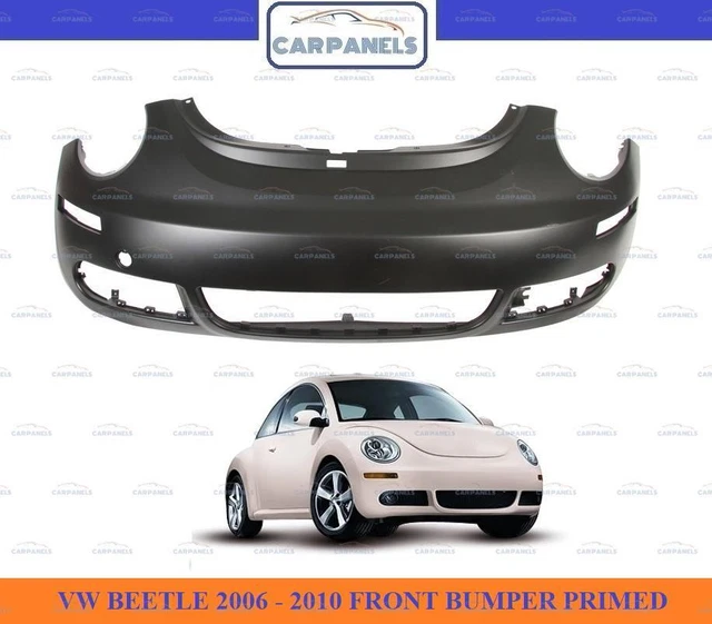 Primed Front Bumper Cover For 2006-2010 Volkswagen Beetle – Direct Fit