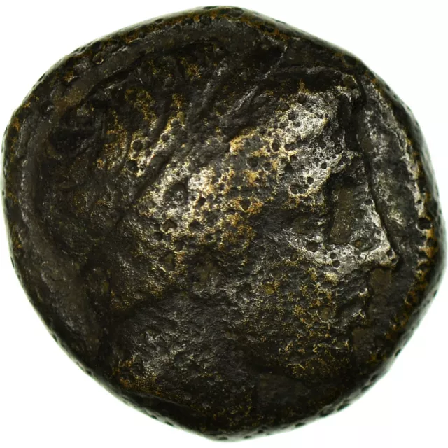 [#656531] Monnaie, Royaume de Macedoine, Philippe II (359-336 BC), Apollo, Bronz