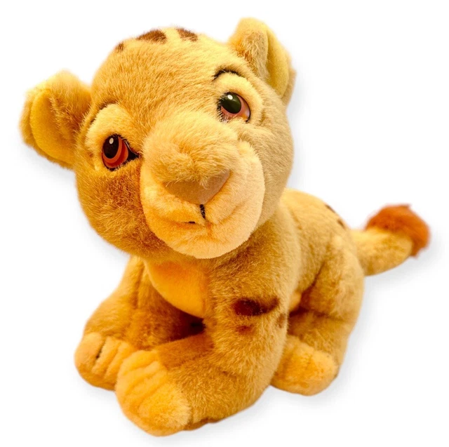 SIMBA SOFT TOY Disney World Parks Baby Vintage Plush Lion King 90s 9 ...