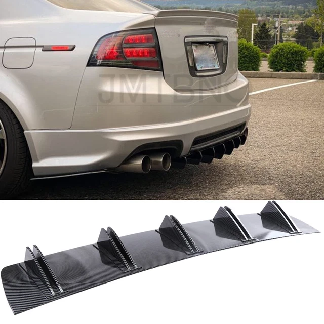 FOR 20042008 ACURA TL Carbon Fiber Rear Lip Bumper Diffuser Spoiler