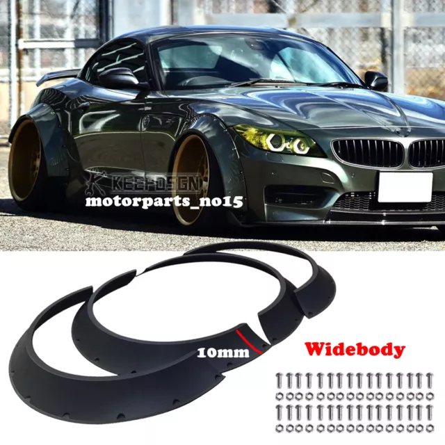 For Z4 35IS E89 CONCAVE Fender Flares Flexible Extra Widebody Wheel Arches 4"