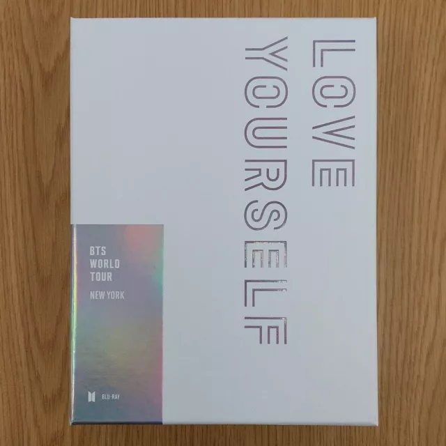 BTS World Tour Love Yourself New York Blu Ray Region Free No Photo Card K pop