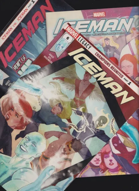ICEMAN #1-11 NM 2017 Grace Vitti Marvel comics sold SEPARATELY you PICK