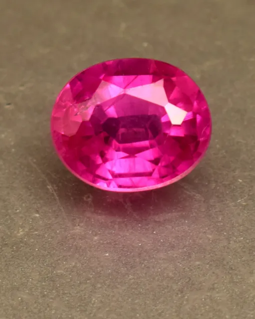 Natural Ceylon Pink Sapphire Certified 3.05 Ct Oval Cut Loose Gemstone For Ring