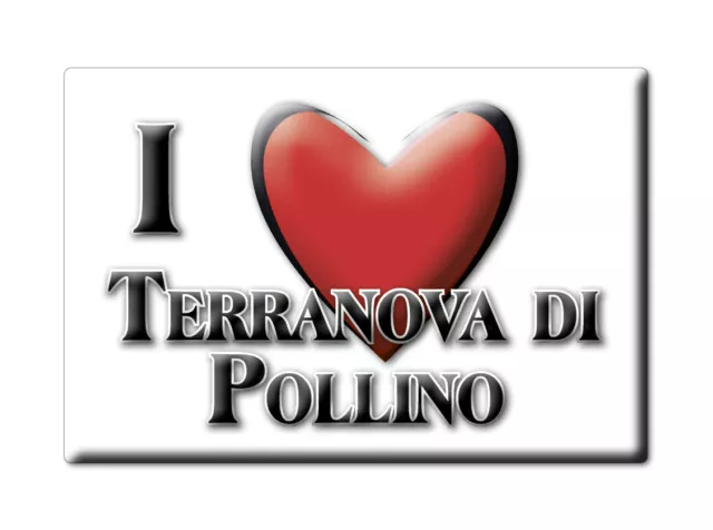 Calamita Terranova di Pollino (PZ) - Basilicata Magnete da Frigo Souvenir