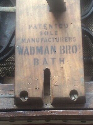 Antique Victorian c19th Rise & Fall Wadman BATH Piano Stool Rosewood Satin Inlay 6