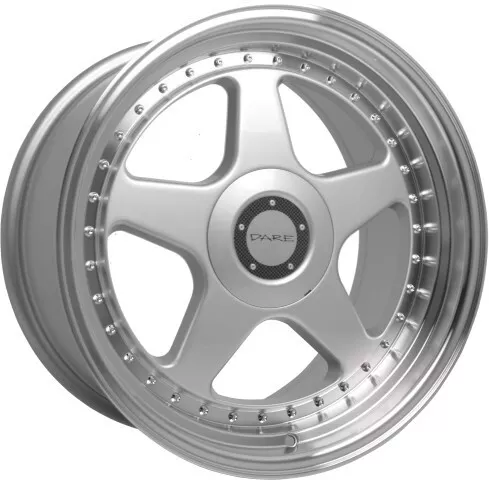 Alloy Wheels 17" Dare DR-F5 Silver Polished Lip For Ford Fusion 02-11