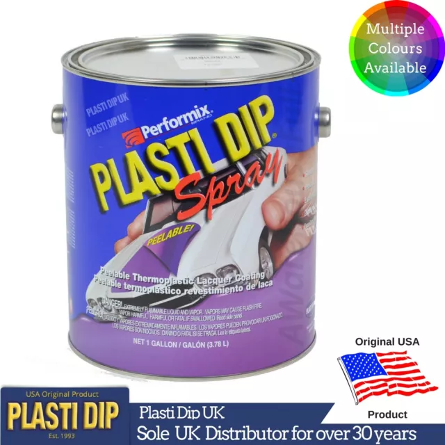 PlastiDip Plasti Dip / Rubber Paint - Pre-Mixed - 1 Gallon Can - Sprayable Spray 2