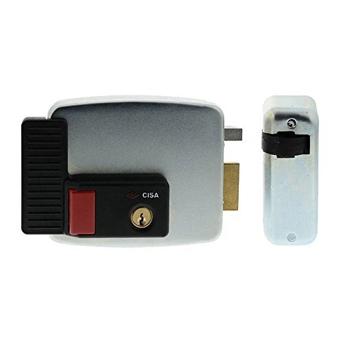 NEW - Cisa 11731601 11731-60-1 Serratura ELETTRICA Applicare Cilindro Fisso DX,
