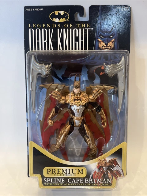 Legends of the Dark Knight Spline Cape Batman Action Figure Kenner 1996 Vintage