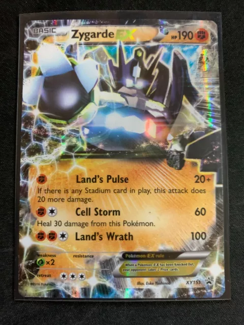 Pokemon Black Star Promo Zygarde Ex Nm Xy151