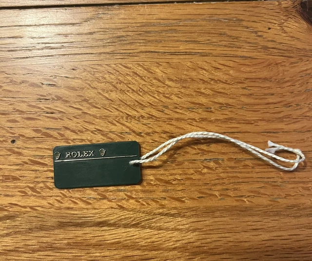 ROLEX Oyster Swimpruf BLANK swing/hang tag