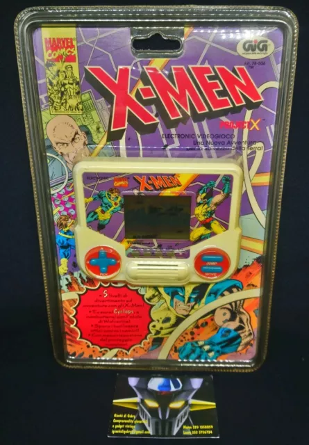 Video Game Hand Held LCD Electronic Gig Tiger, X- Men Project X, 1992 Misb New