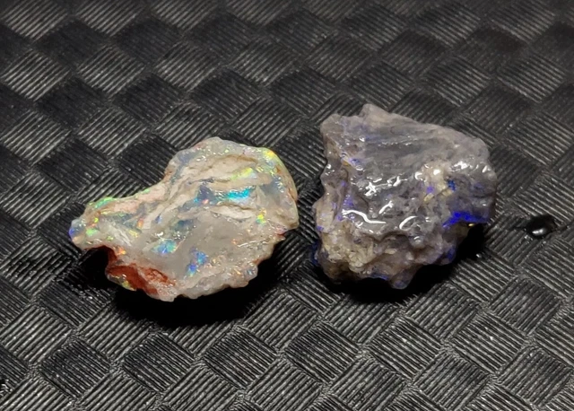 Opali fossili sfusi 2,020 carati misti naturali misti grezzi Lightning Ridge