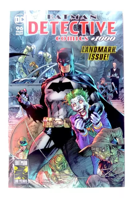 DC BATMAN DETECTIVE (2019) #1000 JIM LEE JOKER COVER NM(9.4) Ships FREE!