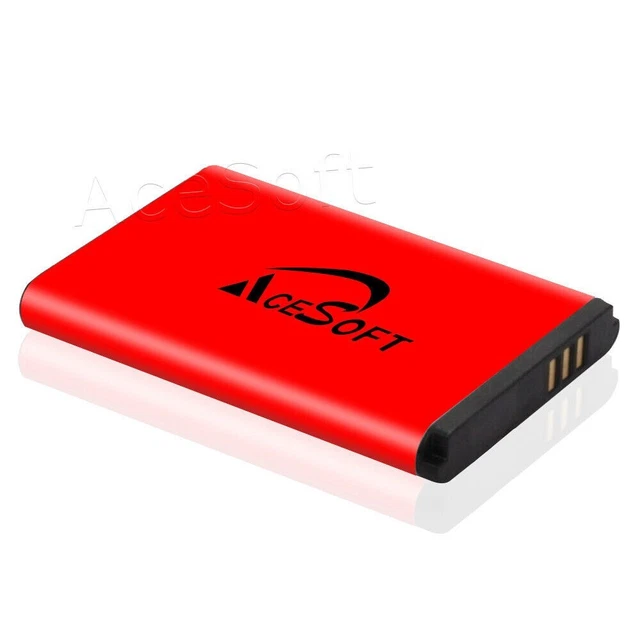 High Power AceSoft 1070mAh Replacement AB553446BA Battery for Samsung SGH-S125G