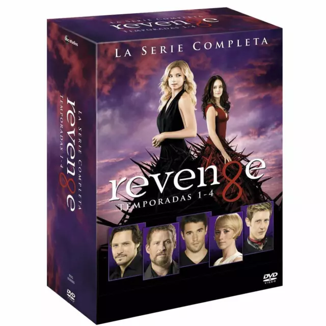 Revenge - La Collezione Dvd Completa 4 Stagioni (24 DVD) Box Serie Tv