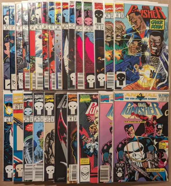 The Punisher vol 2 lot of 26 comics