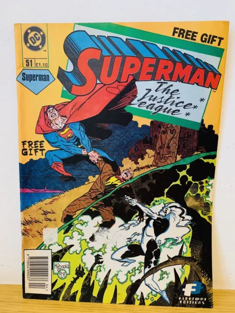 The Adventures of Superman #51 Comic GD/VG (DC Fleetway UK 1992)