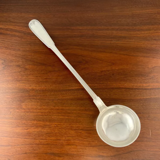 Nc Maker Reims French 950 Silver Colossal Soup Ladle French Fiddlethread 1781-89