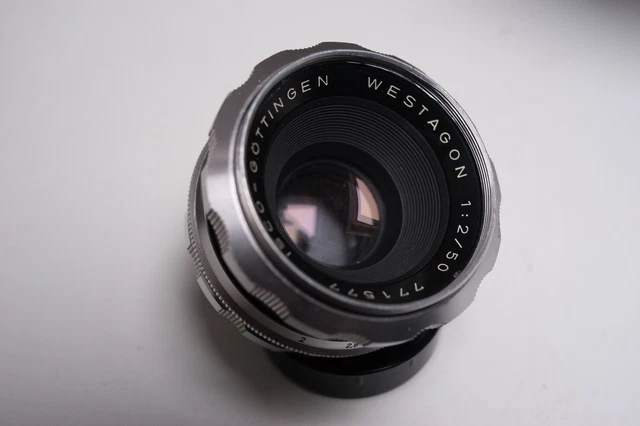 ISCO GOTTINGEN WESTAGON 50mm f2,very rare,M42 mount, sony,olympus