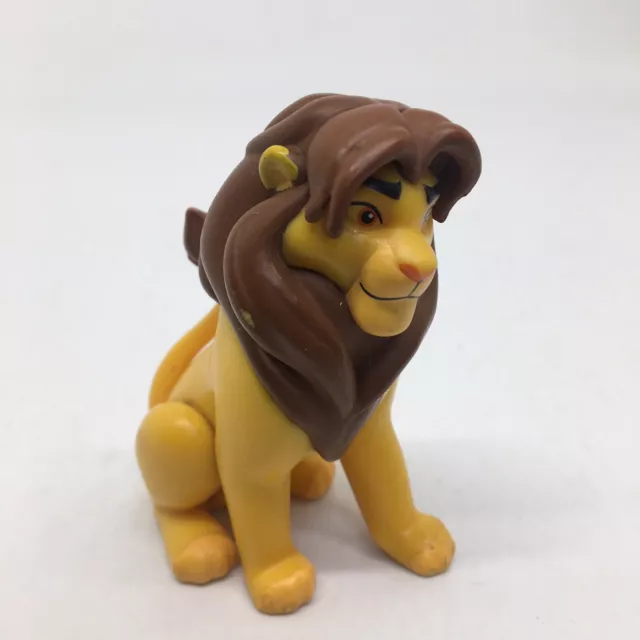 Disney Lion King Adult Sitting SIMBA Cake Topper/ Figure 3" tall