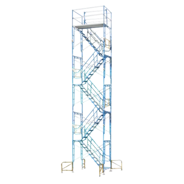 33' Scaffold Stair Tower PSV-NR-ST-33 Steel Staircase Scaffolding