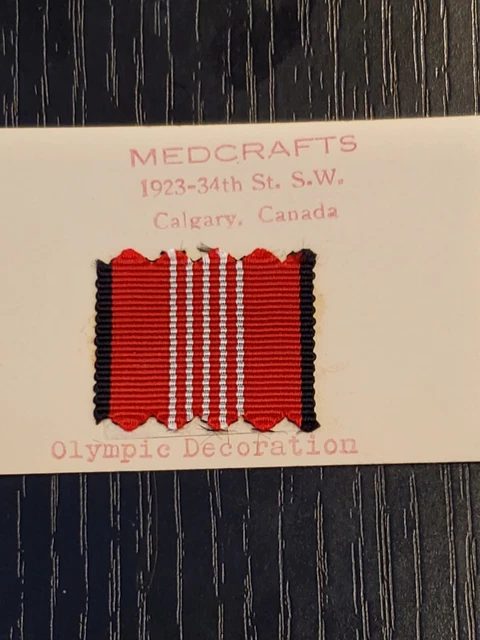 WWII German Army Olympic Award 1936 Ribbon Manufacturer Card SCARCE!!! L@@K!!! WWII German Army Olympic Award 1936 Ribbon Manufacturer Card SCARCE!!! L@@K!!!