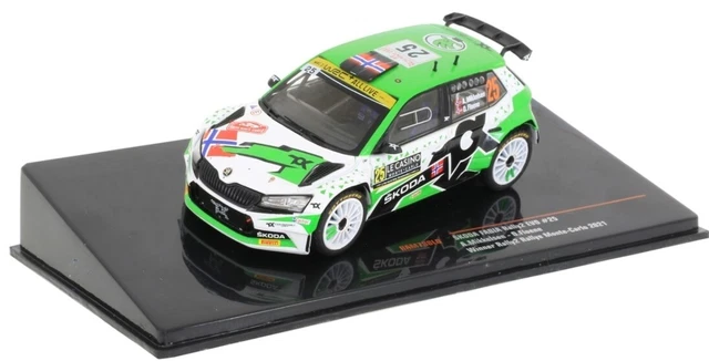 Décalcomanies 1/32 Skoda Fabia Rally2 - Team Coppens, Monte-Carlo 2021 - Réf. 2286 - Neuf