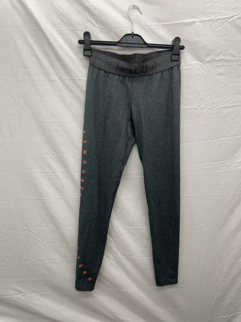 Women’s Grey Under Armour Gym Leggings- Small