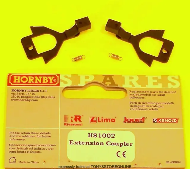 hornby international ho spare hs1002 1x ext coupler pack hl6002/10/hj6004/hr6039