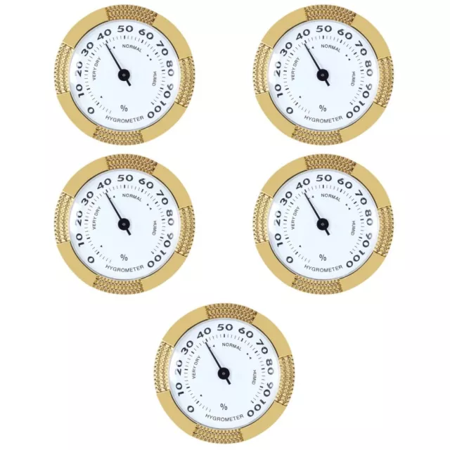 5 Pack Humidor Humidity Meter for Home