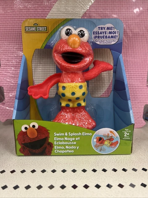 SESAME STREET SWIM and Splash Elmo Wind Up Bath Pool Toy NEW $35.99 ...