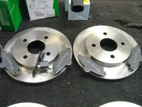 Ford Mondeo St24 St200  Rear Mintex Brake Discs & Pads