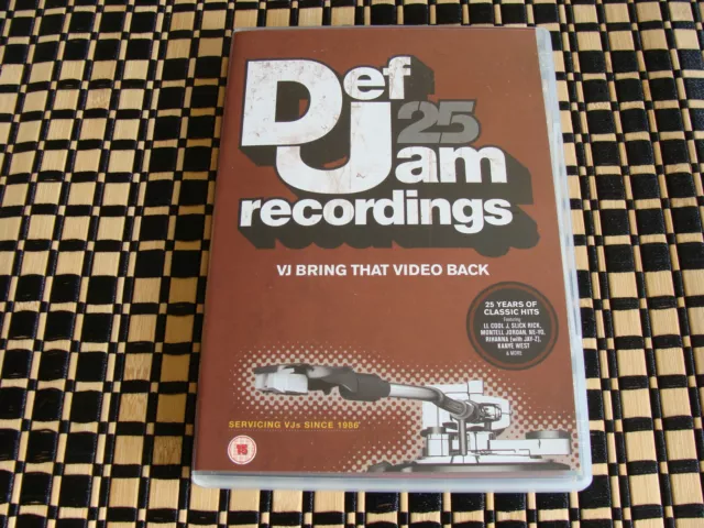 1 4 U: Various Artists : Def Jam 25 Recordings - VJ Bring That Video Back