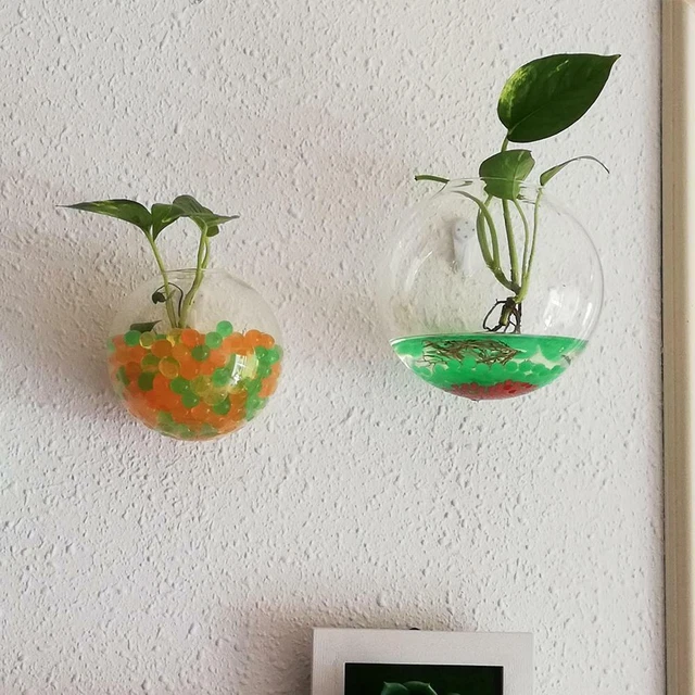 Wall Mounted Fish Tank Bowl Bubble Aquarium Hanging Goldfish Bet hot. U1P7 7