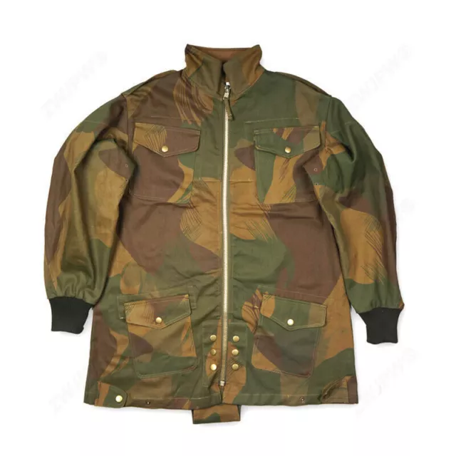 WW2 UK British Army Officer Uniform Replica Top Airborne Paratrooper Jacket Coat